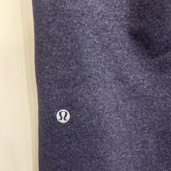 Lululemon Gray Yoga Pants with Floral Waistband - Picture 8 of 8